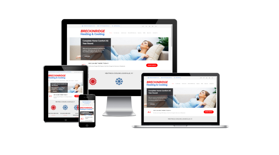 Breckinridge Heating & Cooling Website Breckinridge Heating & Cooling Website